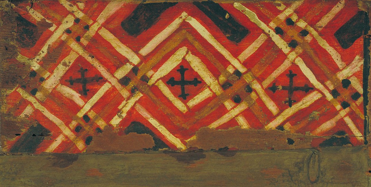 Stropní panel s geometrickými motivy (awHqTJJ8WWCutA) od Unbekannt Unbekannt