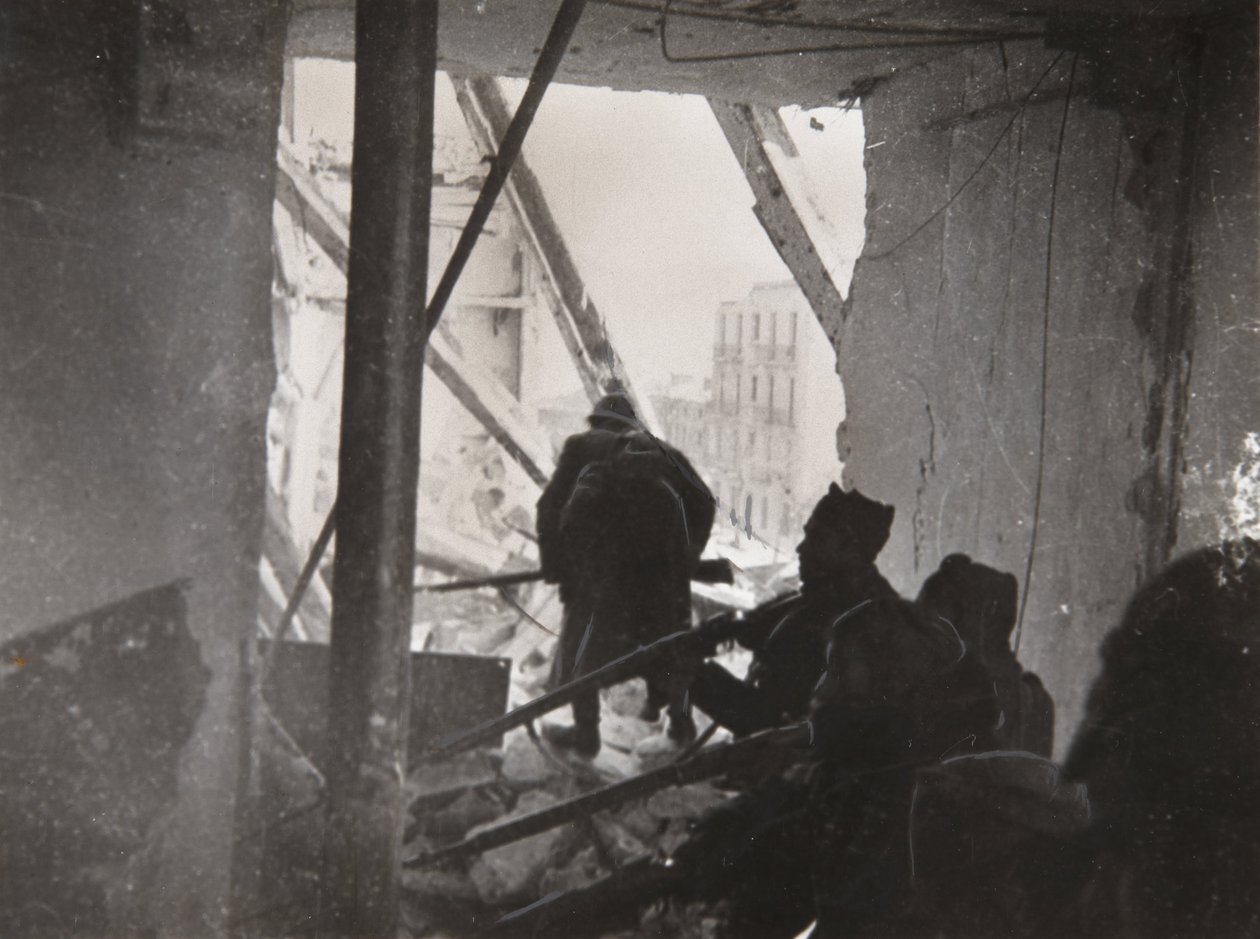 Blížíme se k uvězněným Rebelům v Teruelu od Unbekannt Unbekannt