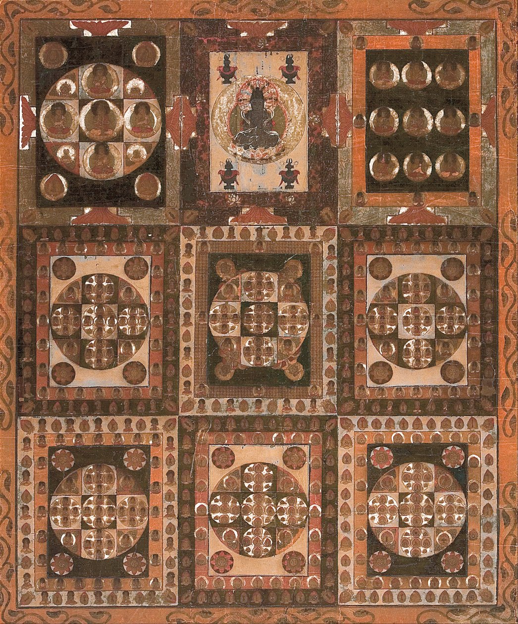 Mandala diamantového světa od Unbekannt Unbekannt
