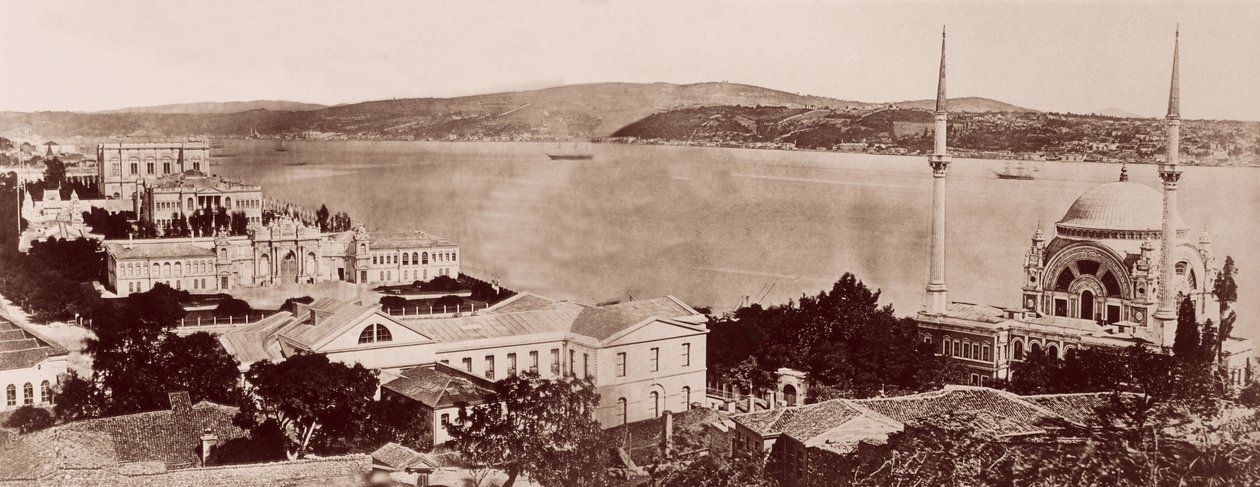 Palác Dolmabahçe a jeho divadlo od Unbekannt Unbekannt