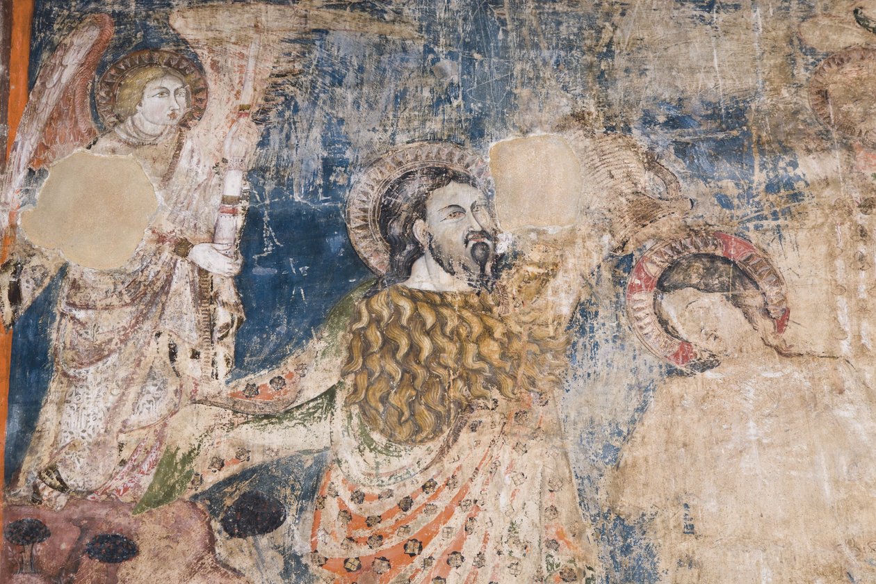 Freska v katedrále (detail 324012) od Unbekannt Unbekannt
