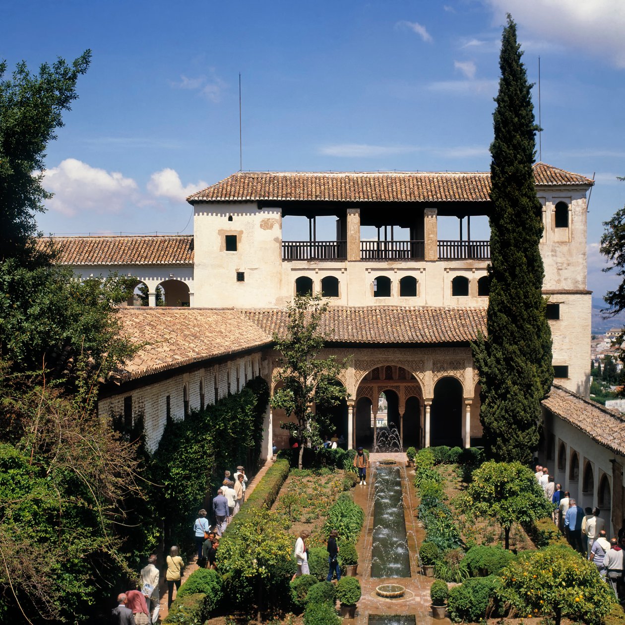 Palác Generalife, Granada, Španělsko. od Unbekannt Unbekannt