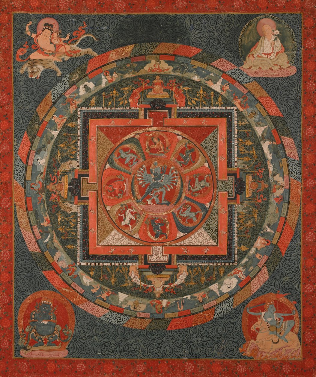 Hevajra Mandala od Unbekannt Unbekannt