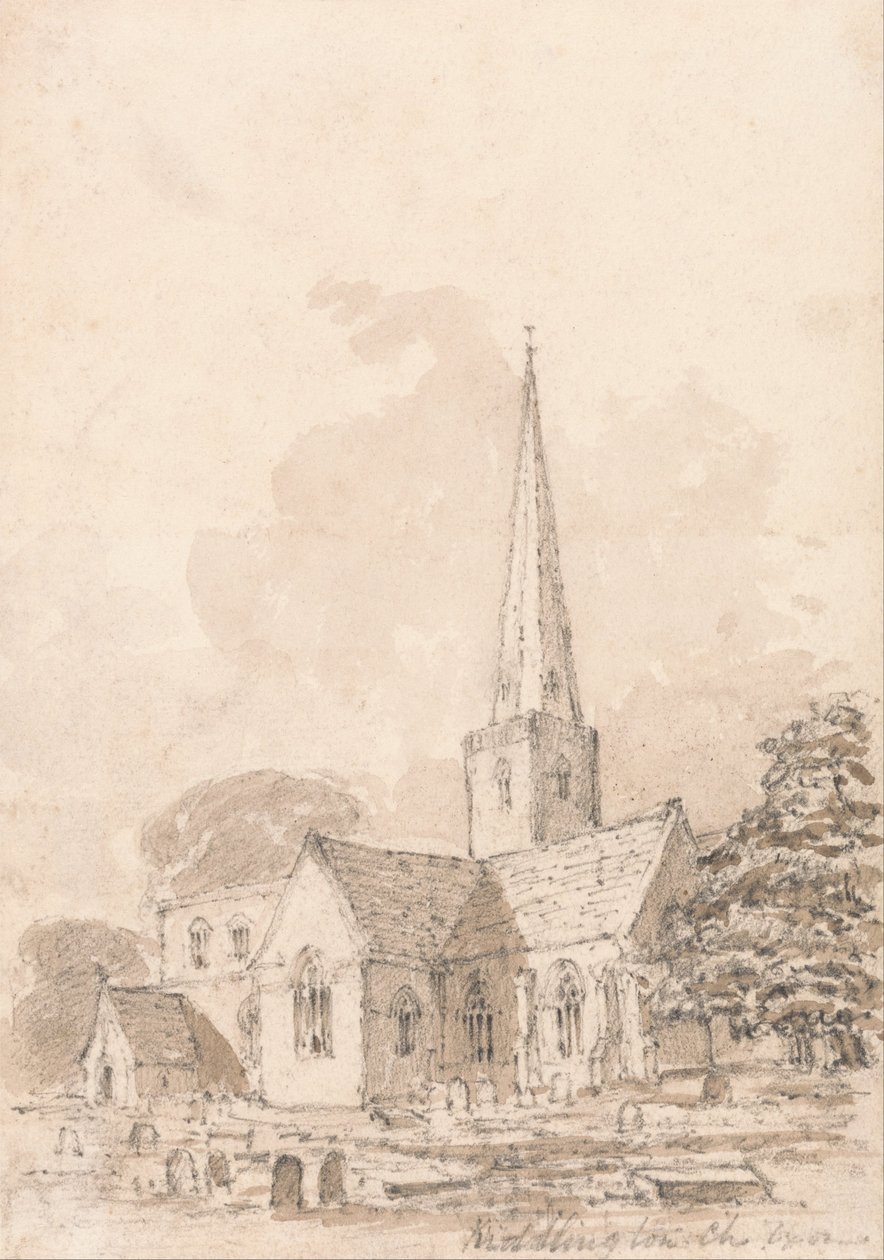Kidlington Church, Oxfordshire od Unbekannt Unbekannt