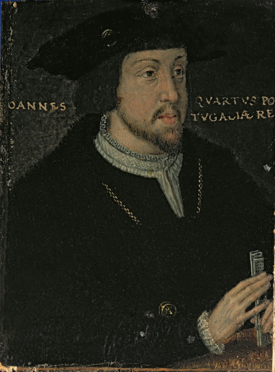 Král Jan I. „Velký“ nebo „Bastard“ z Portugalska, konec 16. století (olej na papíře na plátně) od Unbekannt Unbekannt