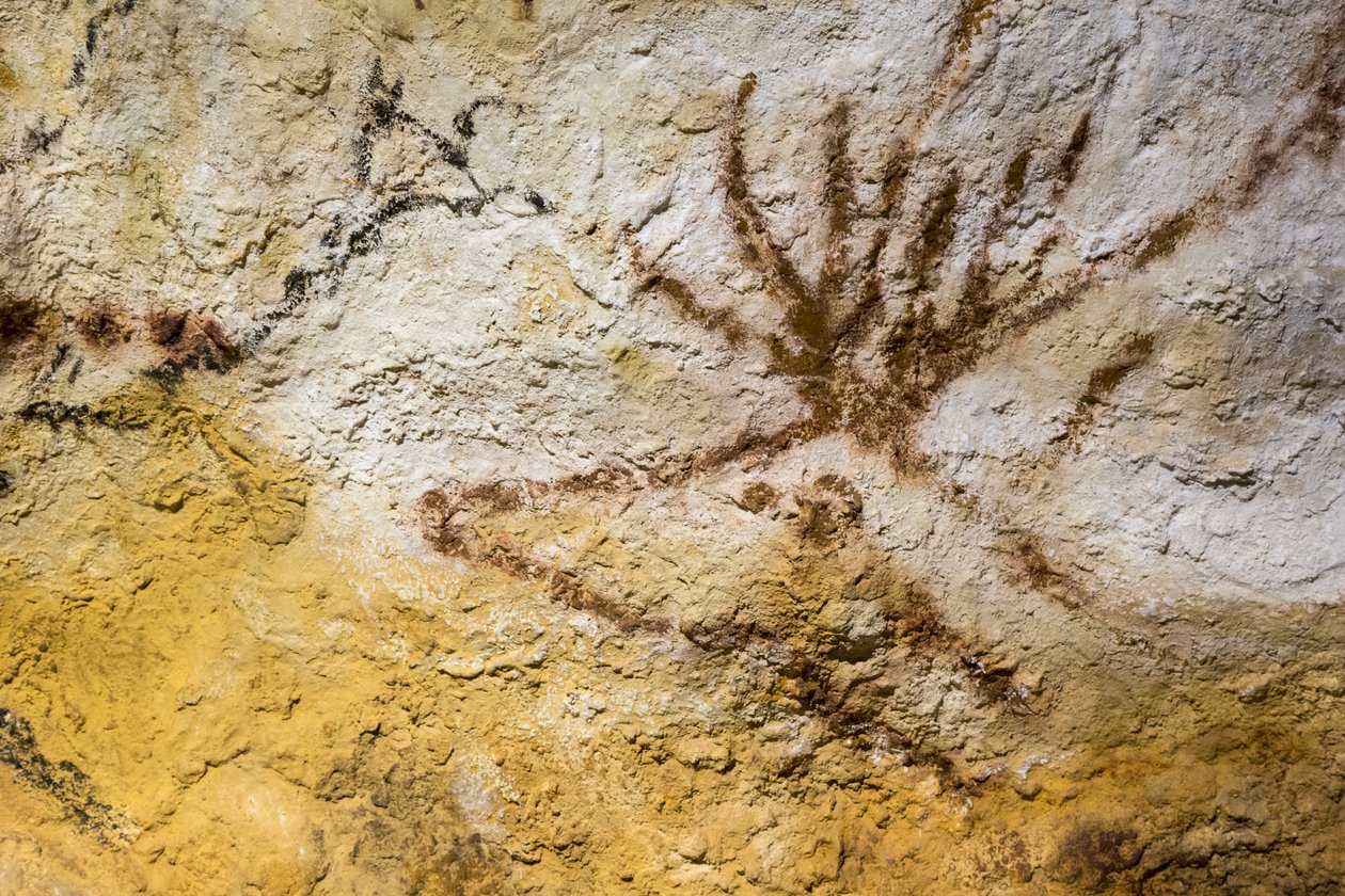 Jeskynní malba Lascaux, Bordeaux, Francie od Unbekannt Unbekannt