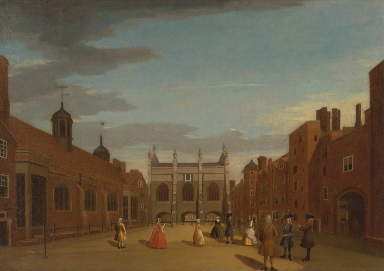 Lincolns Inn, kaple a Old Hall, Londýn od Unbekannt Unbekannt