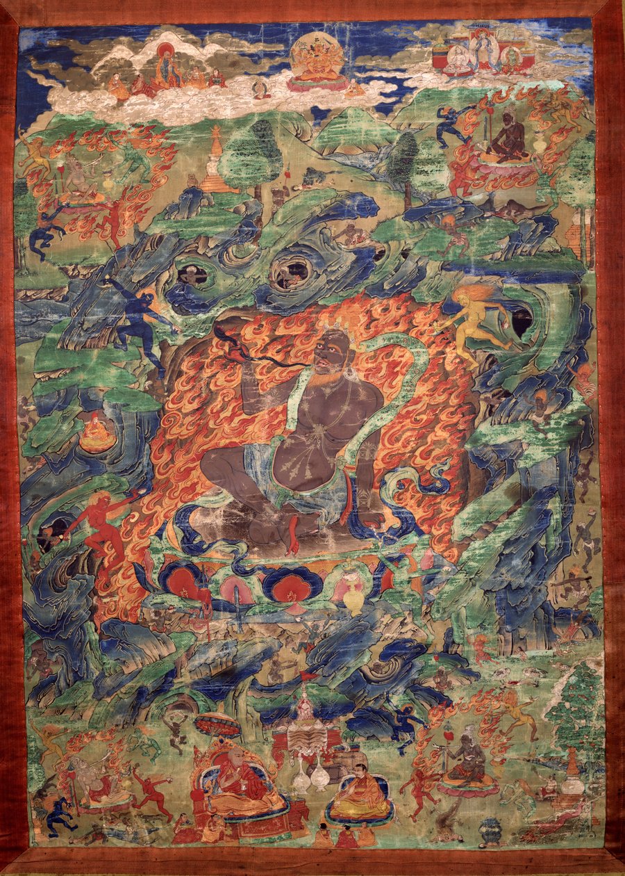 Mahakala v podobě Brahmanu od Unbekannt Unbekannt