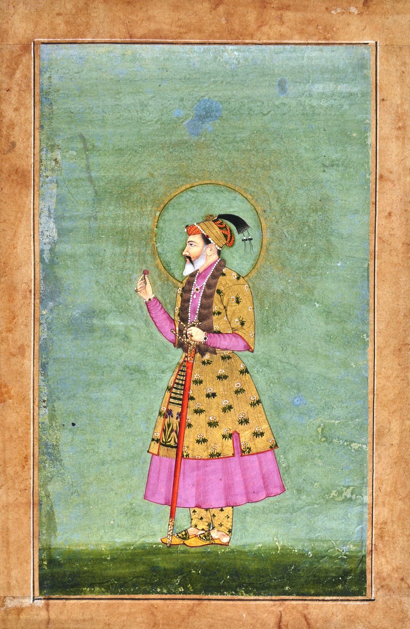 Mughalský císař Shahjahan od Unbekannt Unbekannt