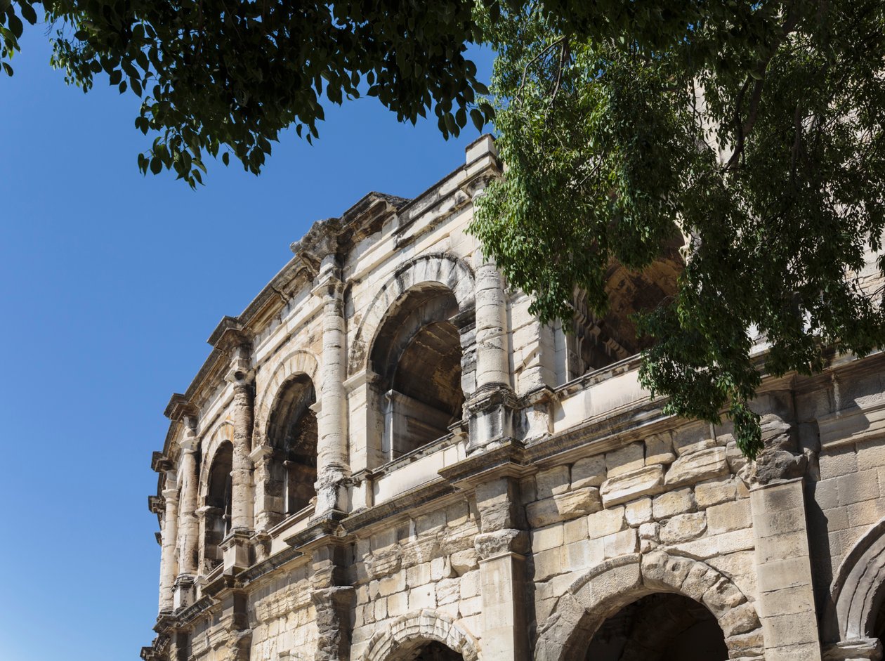 Nimes, Francie. římský amfiteátr. od Unbekannt Unbekannt