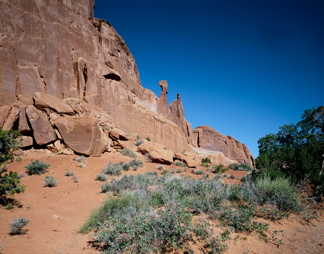 Park Avenue, Národní park Arches, Utah od Unbekannt Unbekannt