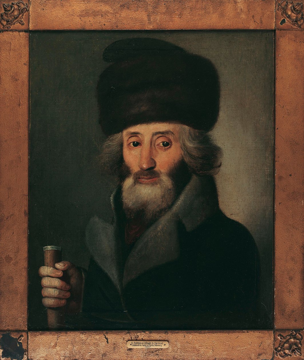 Rabínský delegát Velkého Sanhedrinu, 1807 od Unbekannt Unbekannt