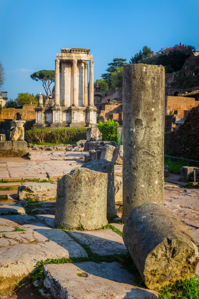 Řím, Itálie. Forum Romanum. od Unbekannt Unbekannt