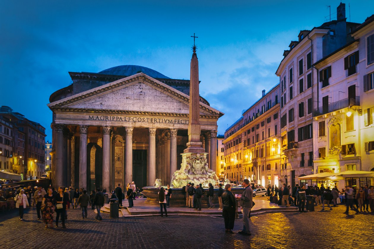 Řím, Itálie. Pantheon. od Unbekannt Unbekannt