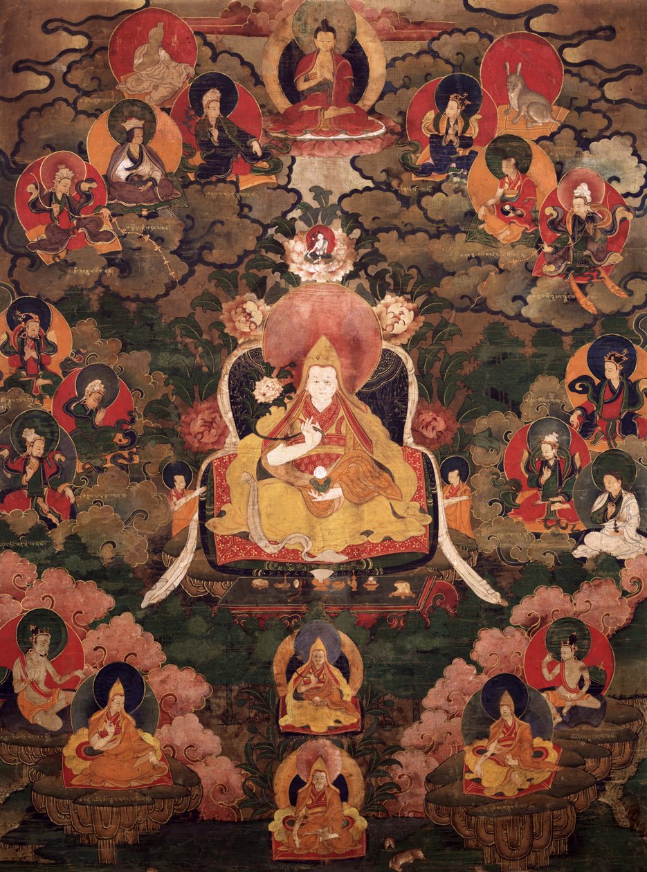 Sedmý dalajláma, Kalsang Gyatso od Unbekannt Unbekannt