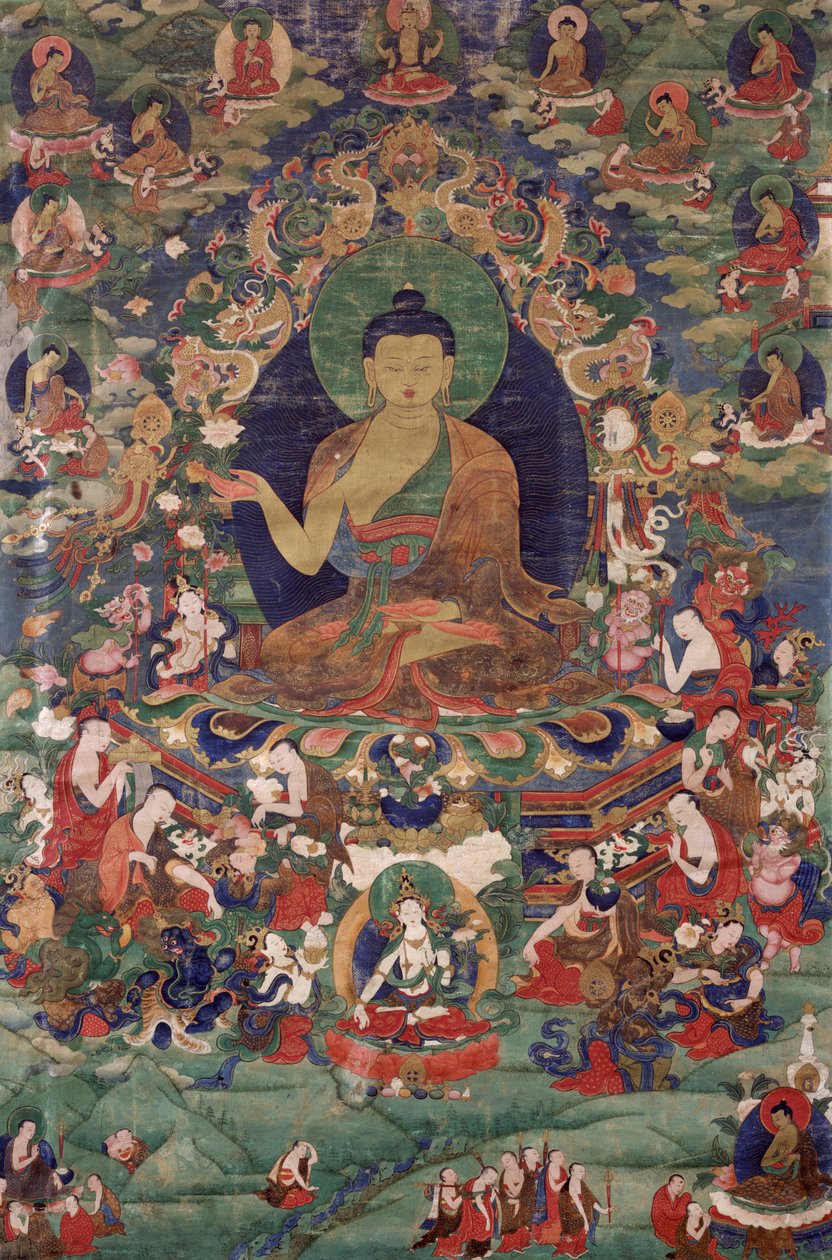Šákjamuni Buddha od Unbekannt Unbekannt