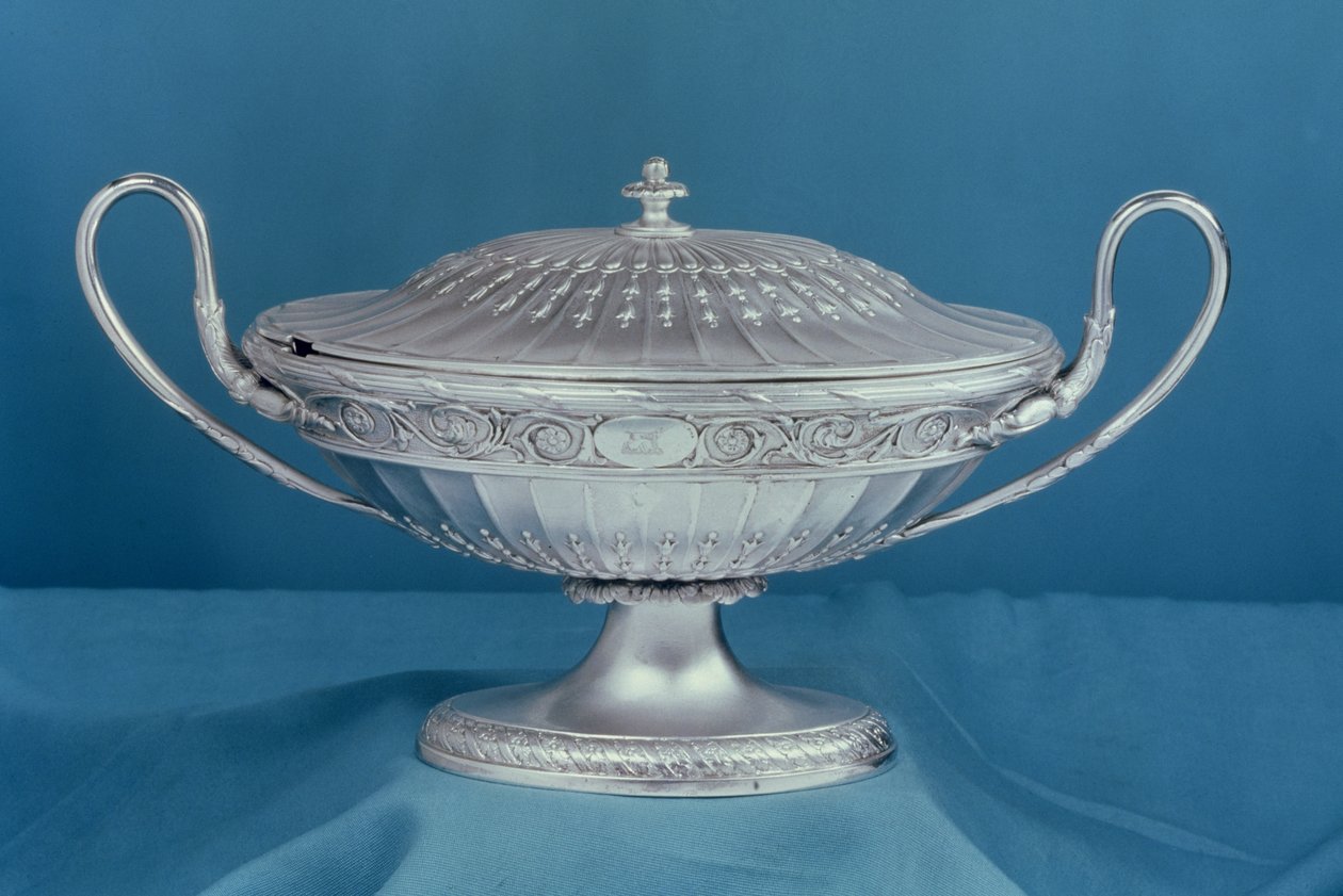 Stříbrná mísa s omáčkou od Matthew Boulton a John Fothergill, 1776 od Unbekannt Unbekannt