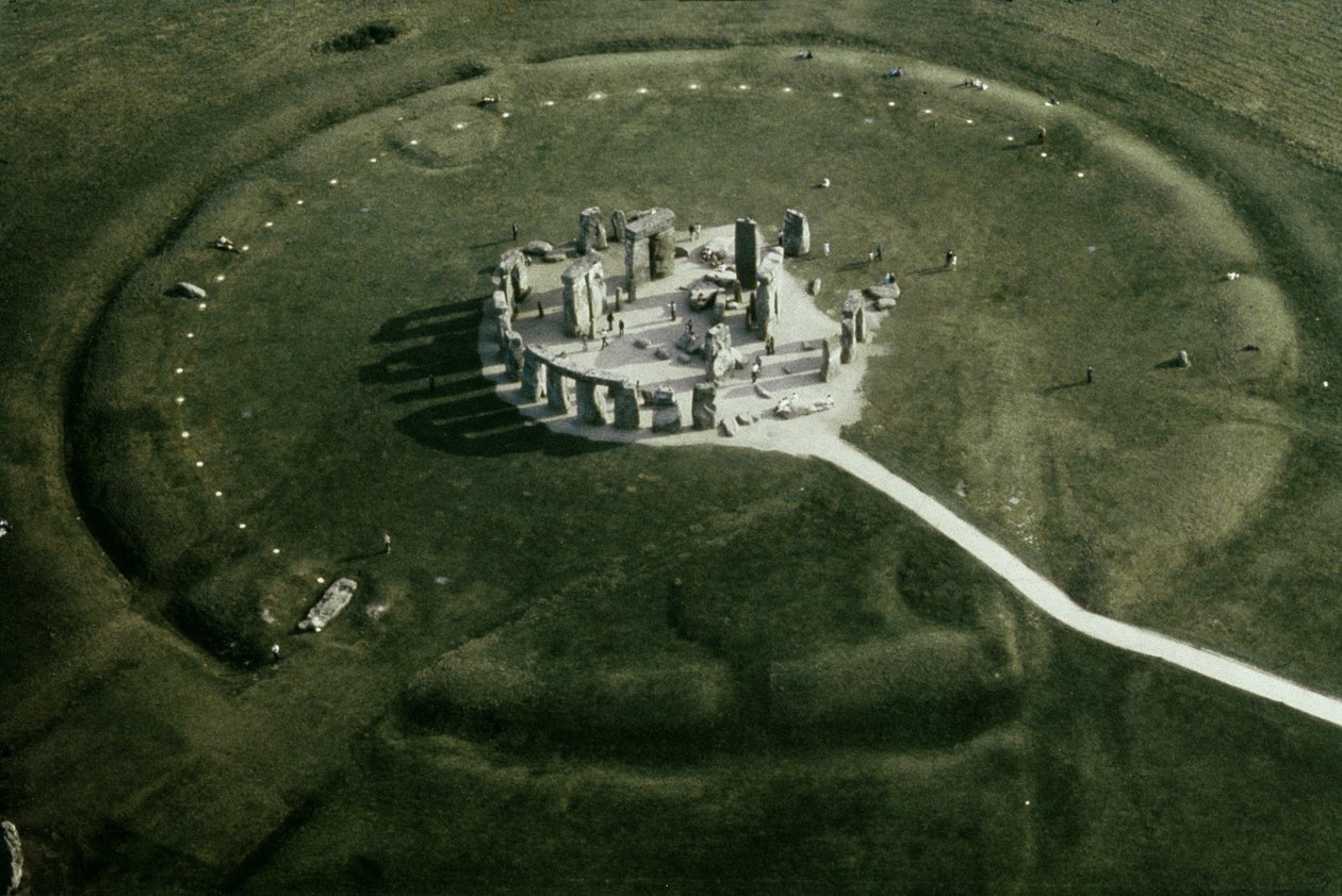 Stonehenge ze vzduchu od Unbekannt Unbekannt