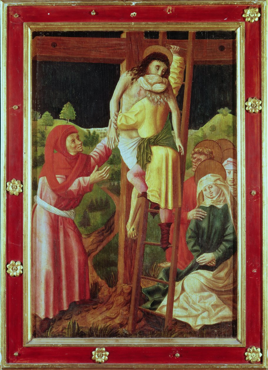 Výpověď, asi 1490 (tempera na desce) od Unbekannt Unbekannt