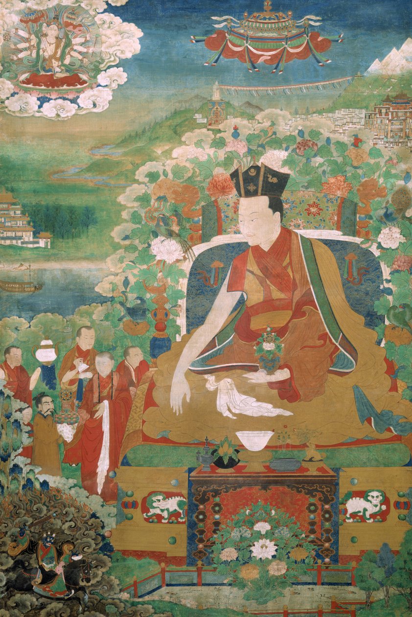 Devátý Karmapa, Wangchug Dorje od Unbekannt Unbekannt