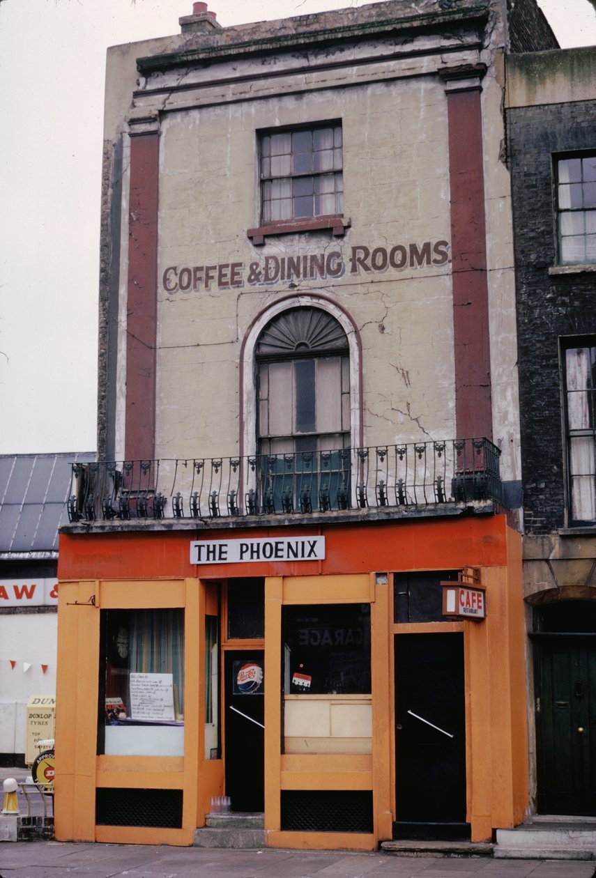 The Phoenix Cafe, Camden Town, 1967 od Unbekannt Unbekannt