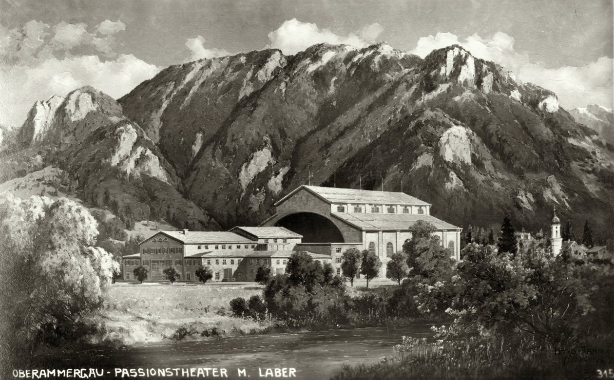 Divadlo v Oberammergau, 1930 od Unbekannt Unbekannt