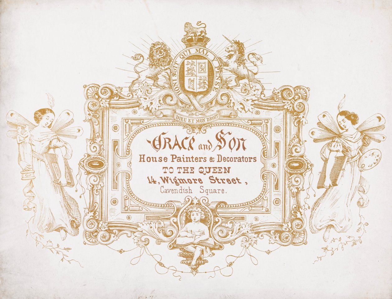 Tradecard, Frederick Crace a syn od Unbekannt Unbekannt