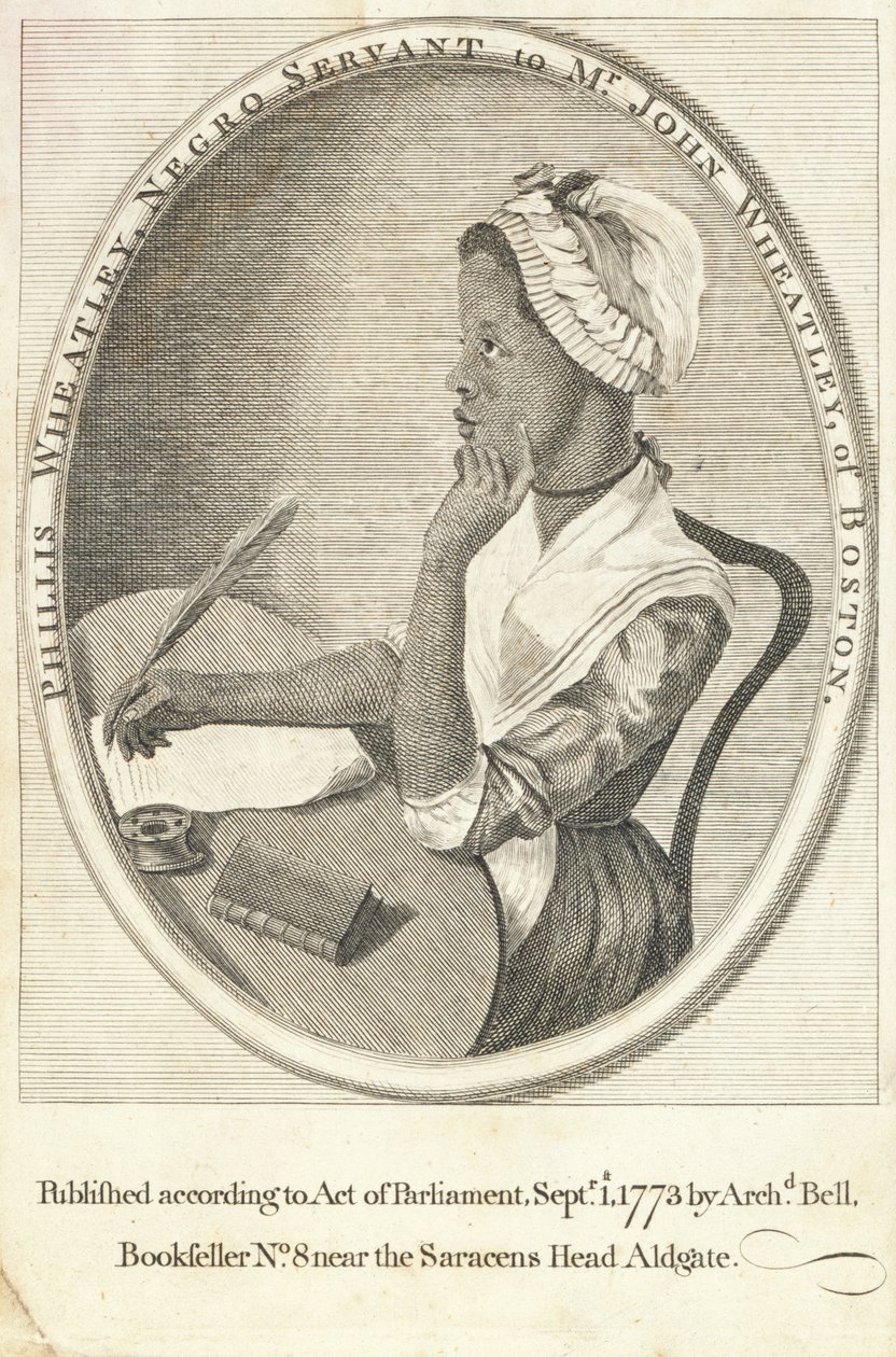 Neidentifikovaný umělec - Phillis Wheatley od Unbekannt Unbekannt