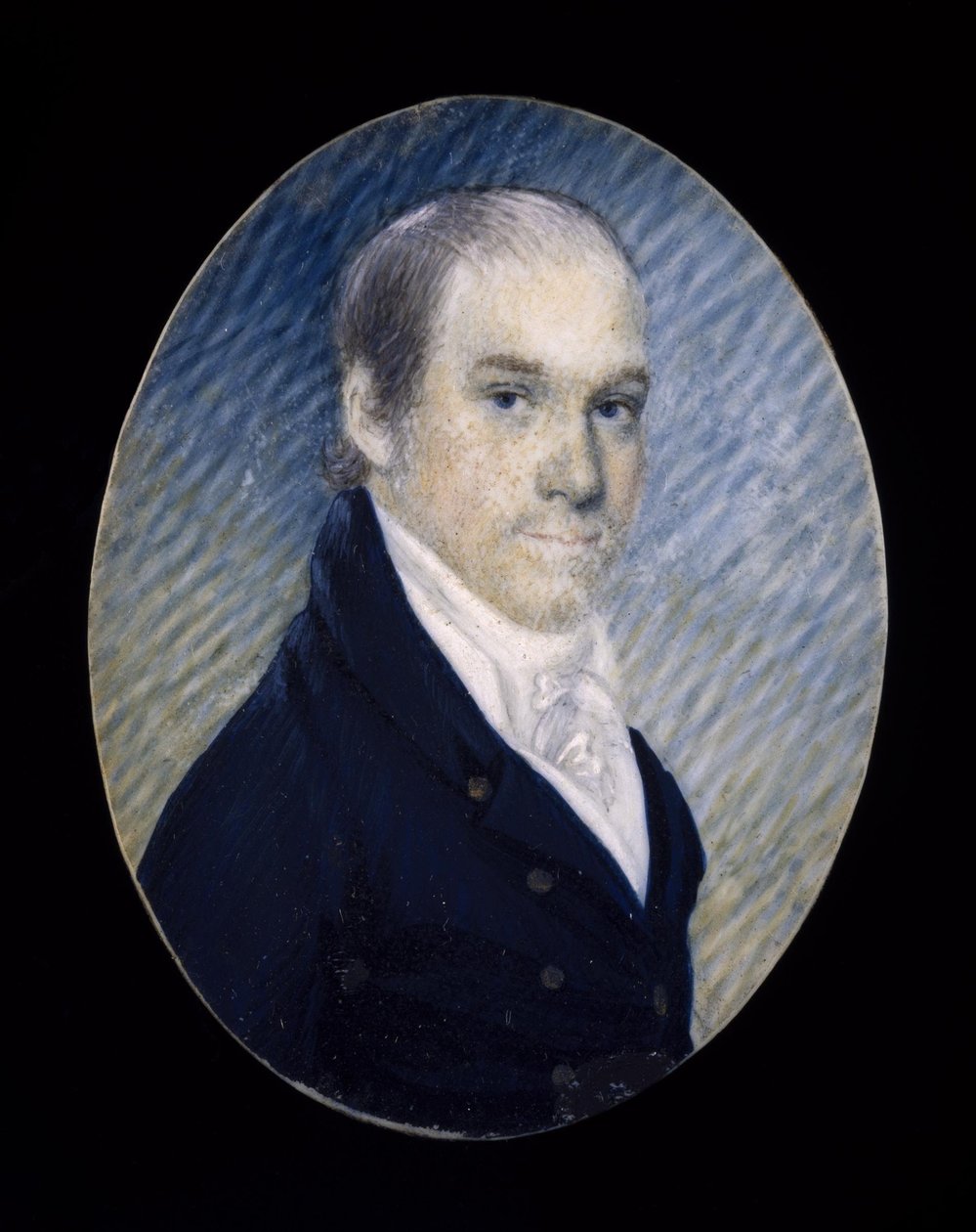 Neznámý Američan - miniatura Williama Cadogana Simesa (1773-1824) od Unbekannt Unbekannt