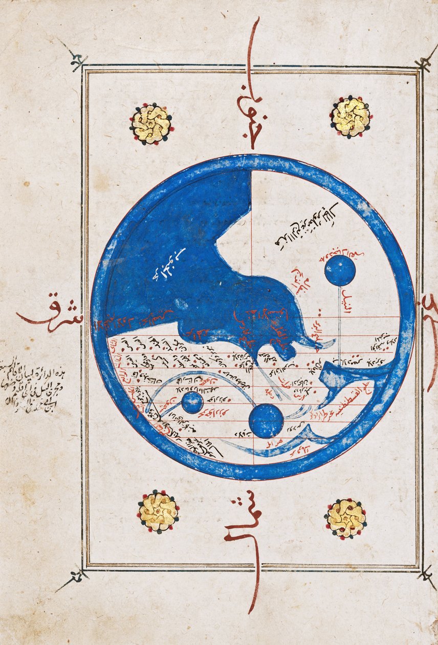 Neznámý, Egypt - Mapa světa od Unbekannt Unbekannt