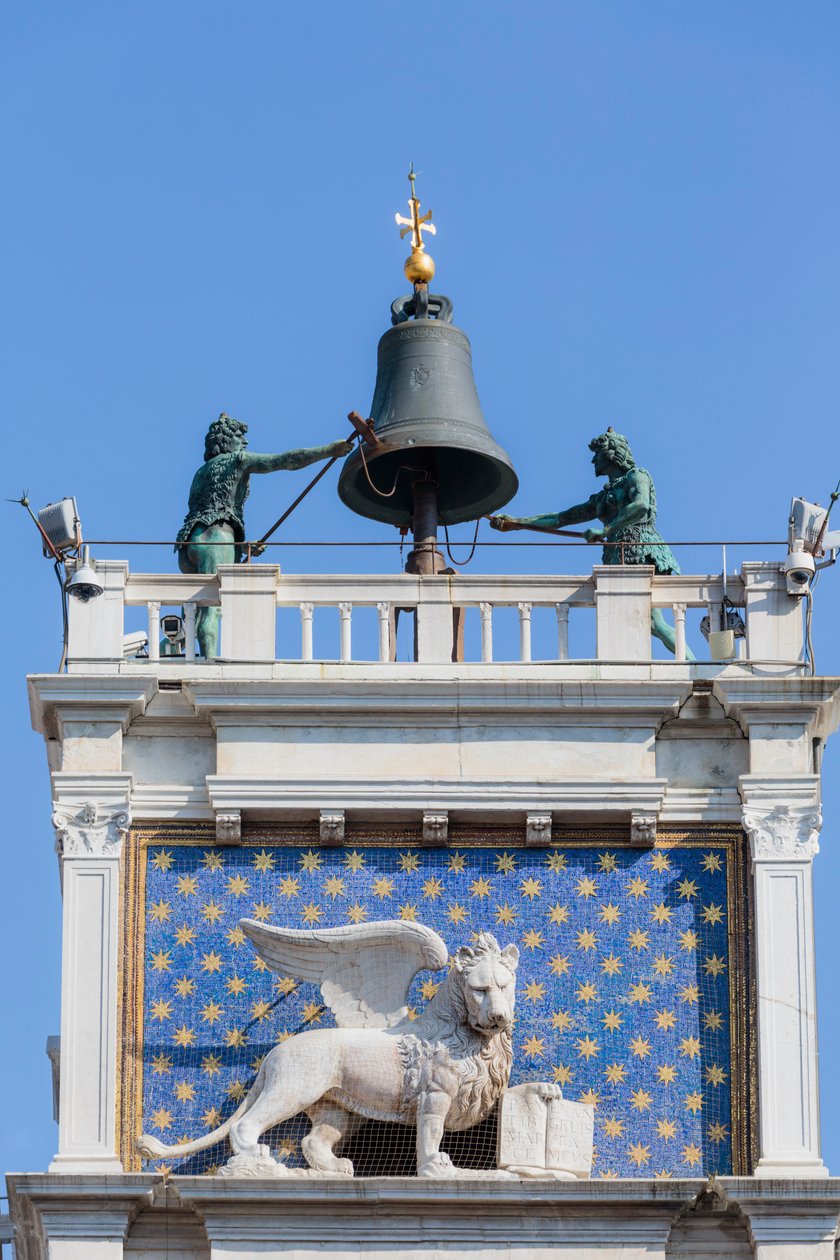 Benátky, Itálie. Torre dell