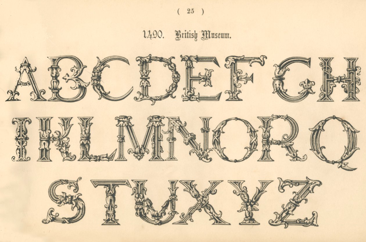 1490. Britské muzeum, 1862 od Unbekannt