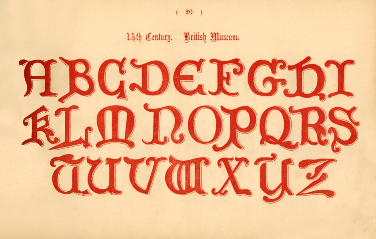 14. století. Britské muzeum, 1862 od Unbekannt