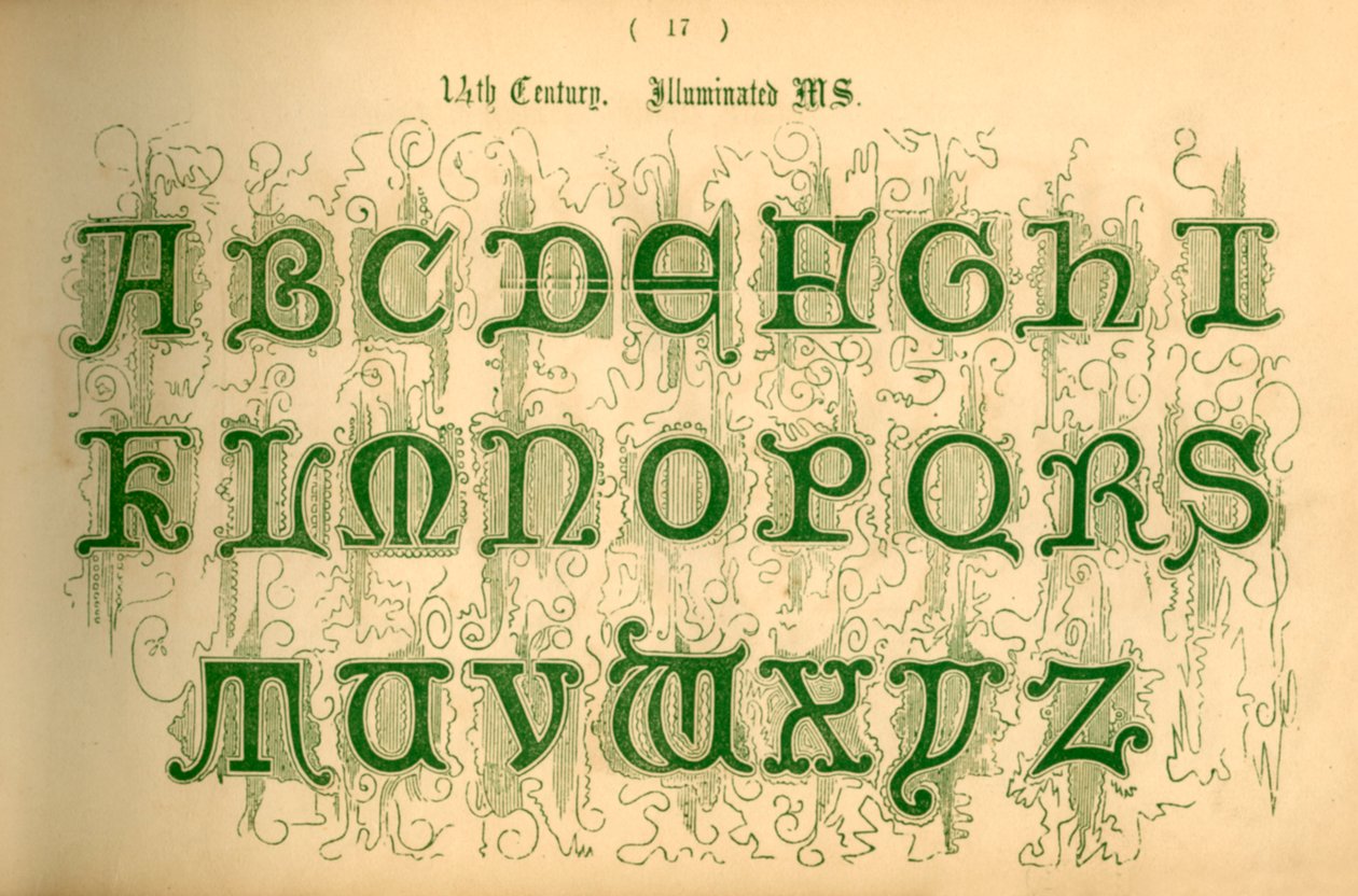 14. století. Iluminovaná MS., 1862 od Unbekannt