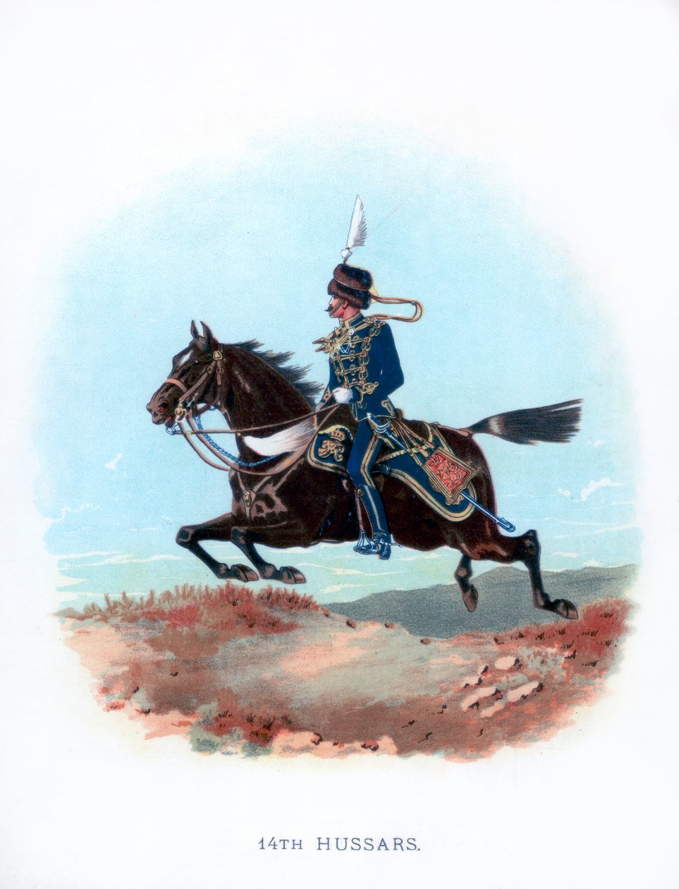 14. husaři, 1889 od Unbekannt