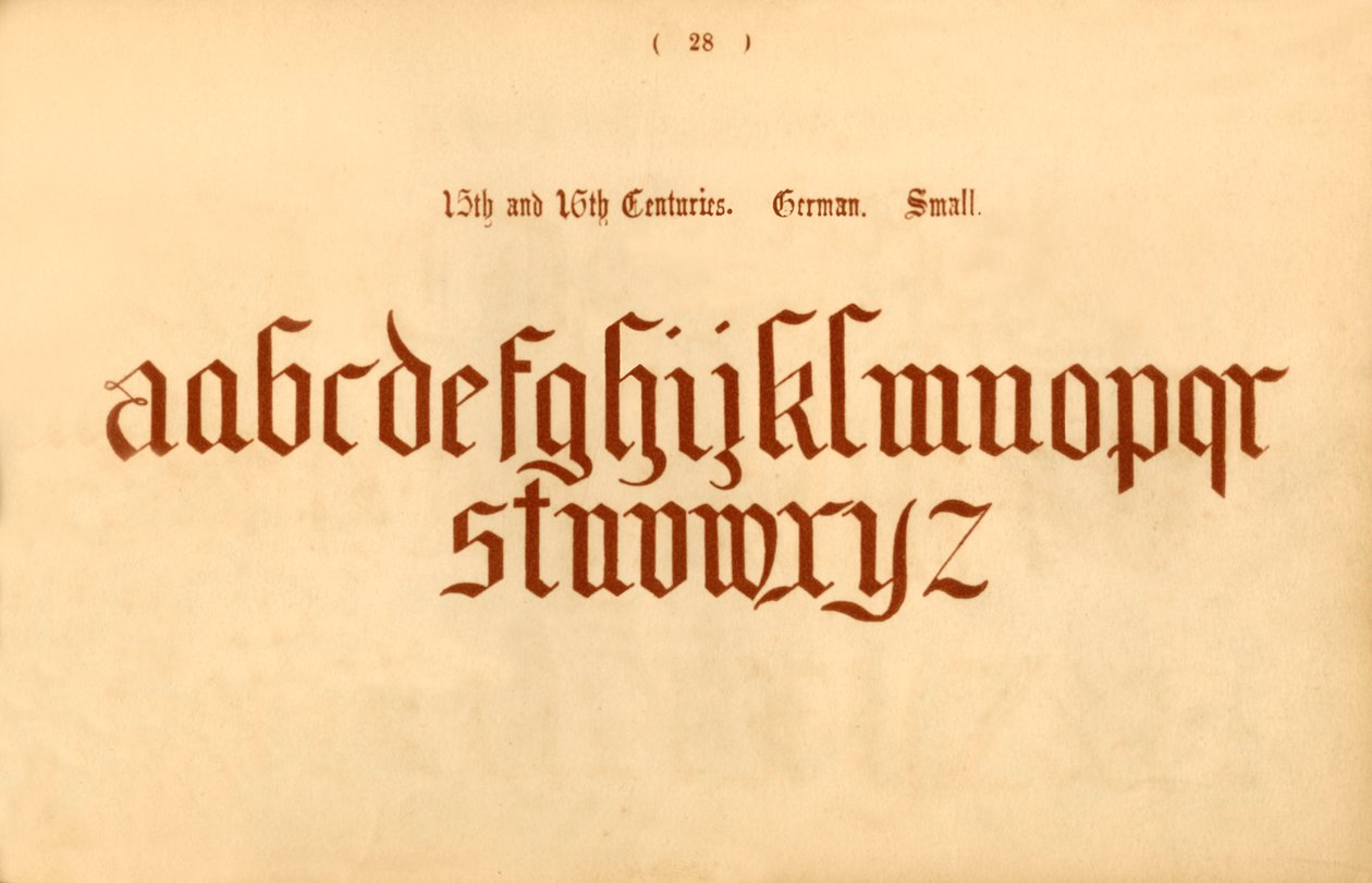 15. a 16. století. Němec. Malý, 1862 od Unbekannt