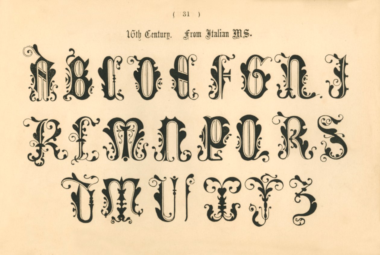 16. století. Z italského MS., 1862 od Unbekannt