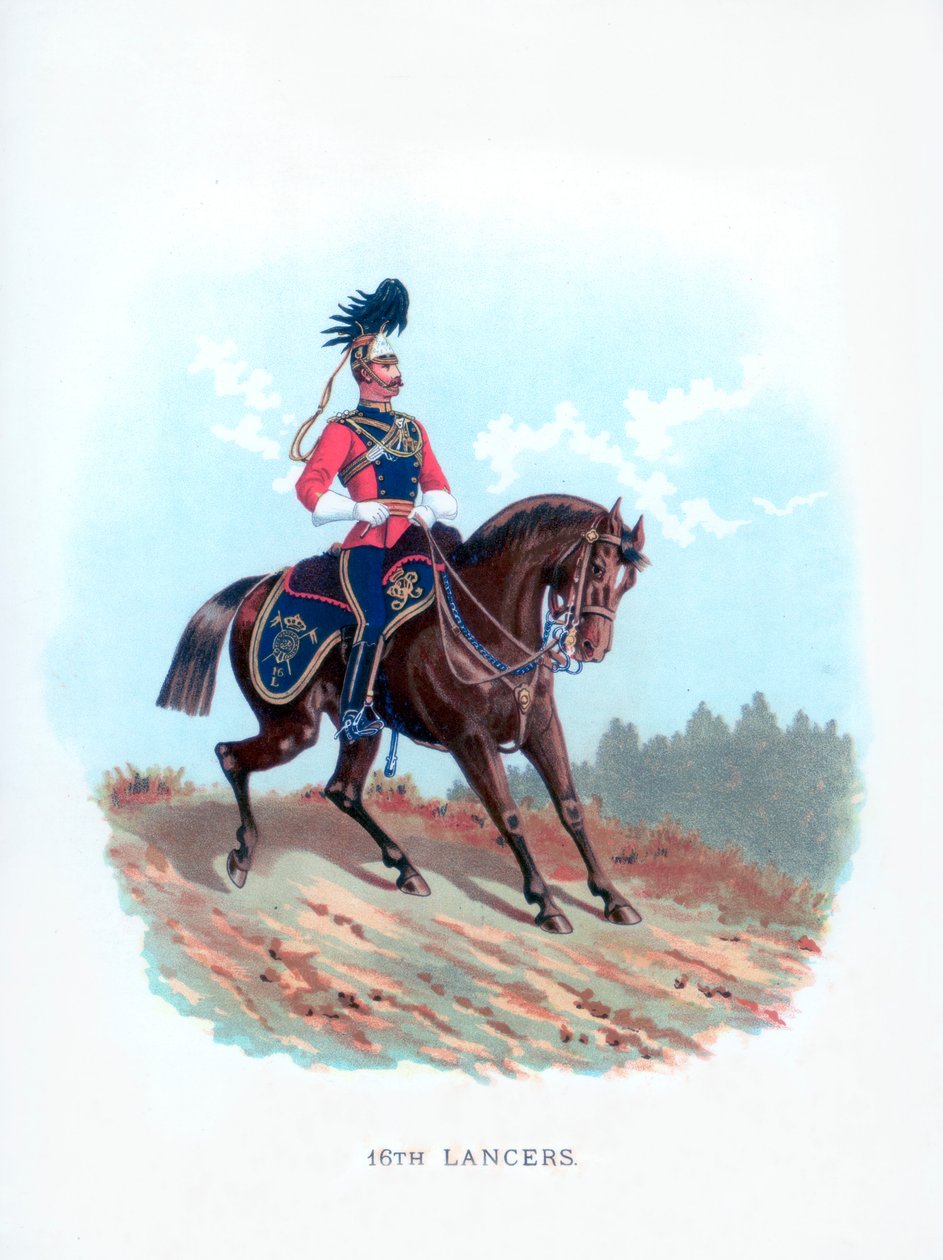 16th Lancers, 1890 od Unbekannt
