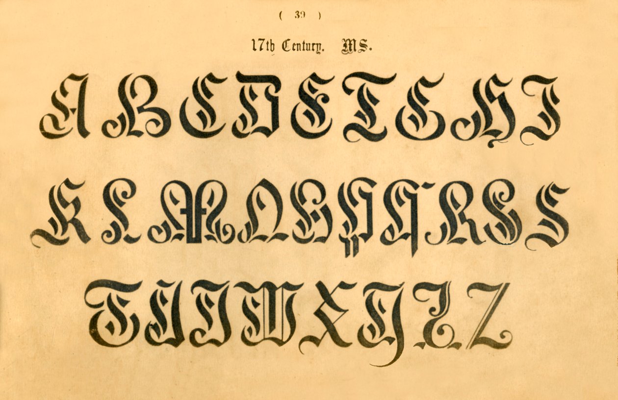 17. století. MS, 1862 od Unbekannt