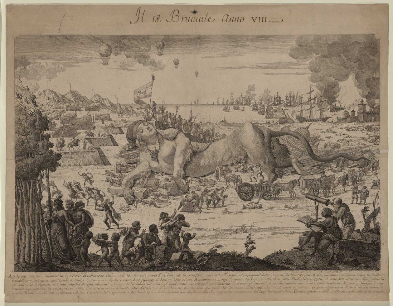 18 Brumaire v roce VIII 9. listopadu 1799, 1799 od Unbekannt
