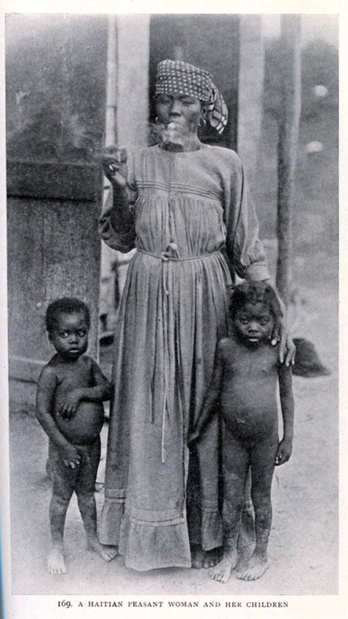 19345N HAITI haitský rolník od Unbekannt