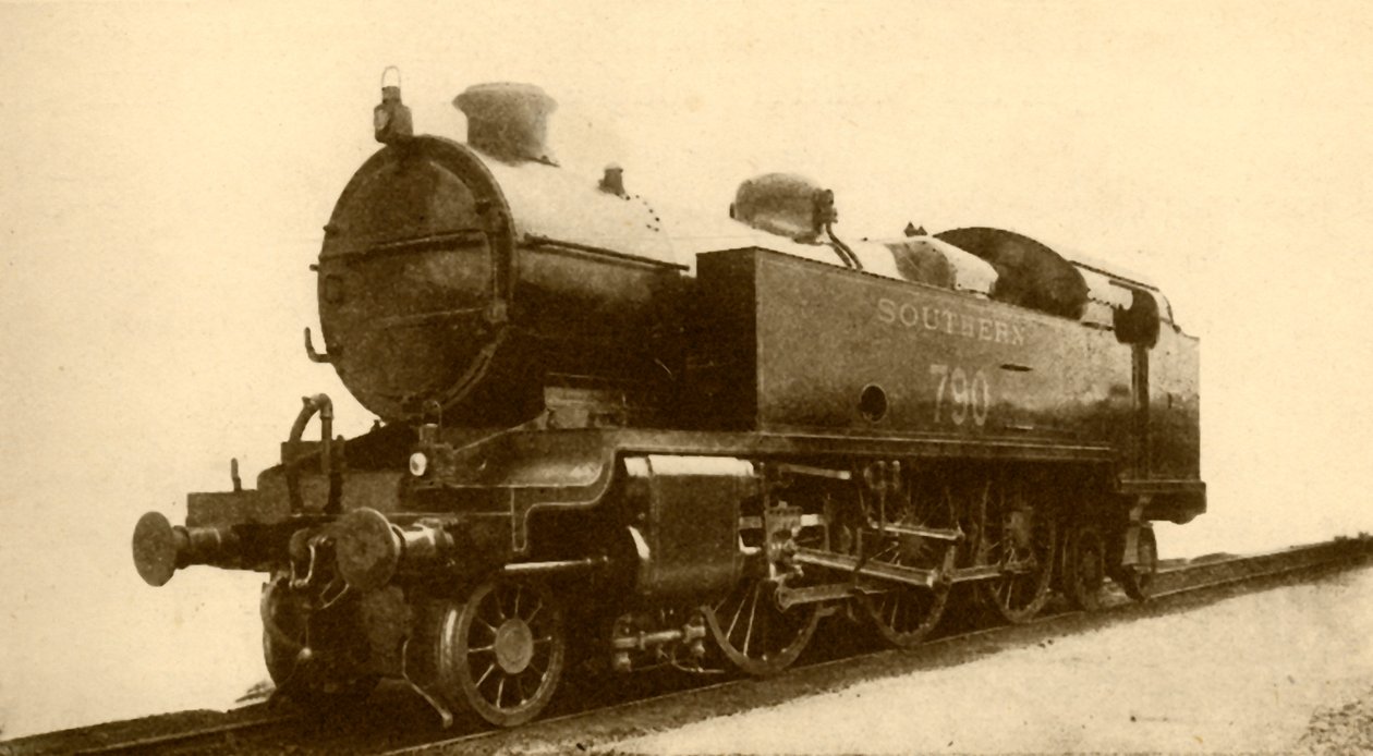 2-6-4 Tankový motor, Jižní dráha, 1930. od Unbekannt