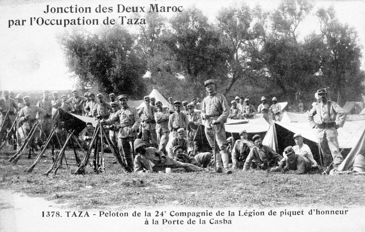 24. rota francouzské cizinecké legie, Taza, Maroko, 1904 od Unbekannt