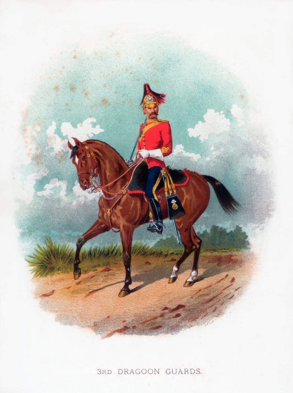 Třetí dragounská garda, 1888 od Unbekannt