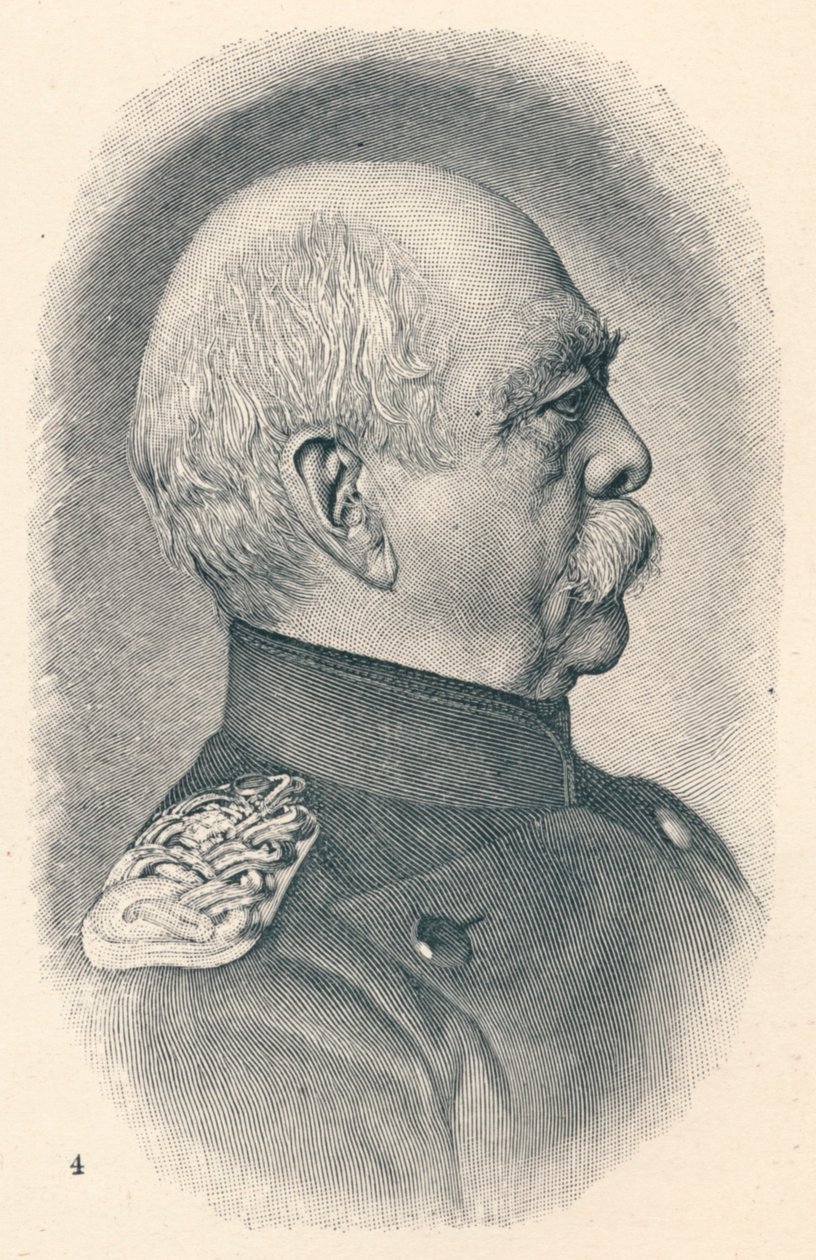 4 - Otto von Bismarck ve čtyřech fázích své kariéry, 1907 od Unbekannt