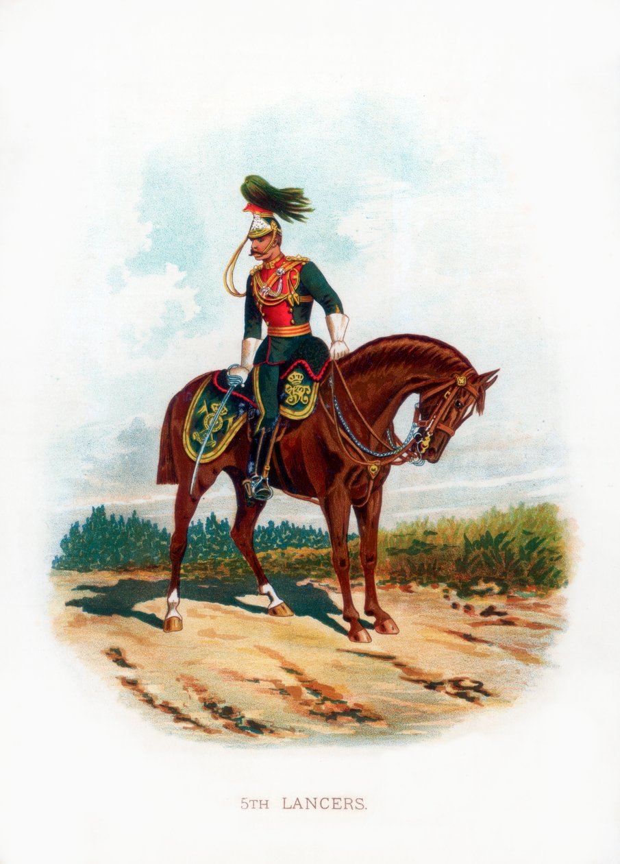 5. kopiníci, 1889 od Unbekannt