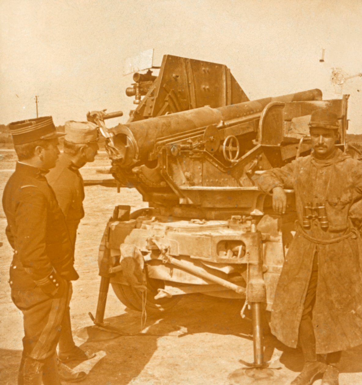 75 automatické protiletadlové dělo, c1914-c1918 od Unbekannt
