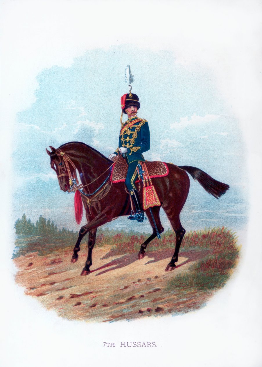 7. husaři, 1889 od Unbekannt