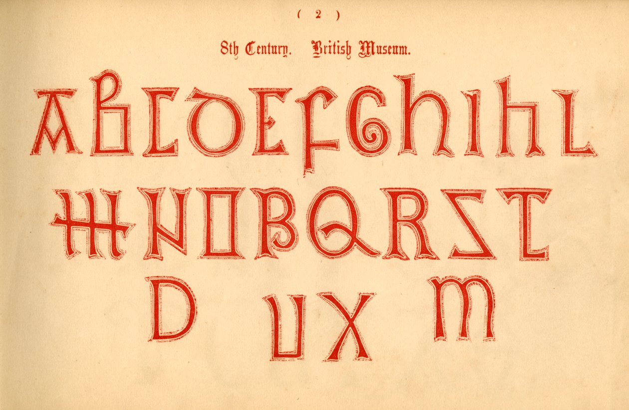 8. století. Britské muzeum, 1862 od Unbekannt