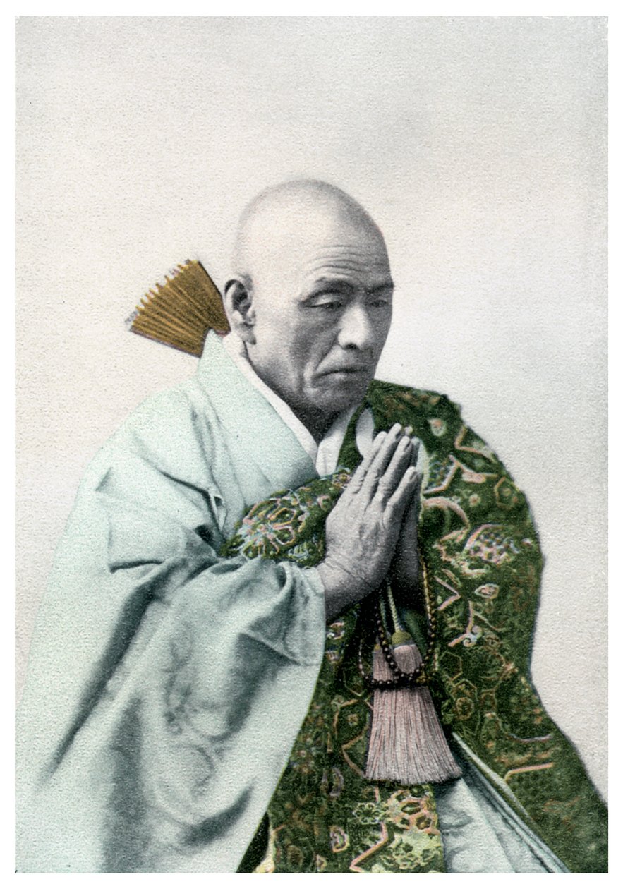 Buddhistický kněz, 1904 od Unbekannt